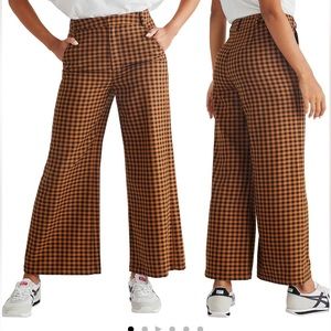 Free People Mott Street Flare Trousers